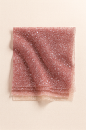 Glitter fabric swatch
