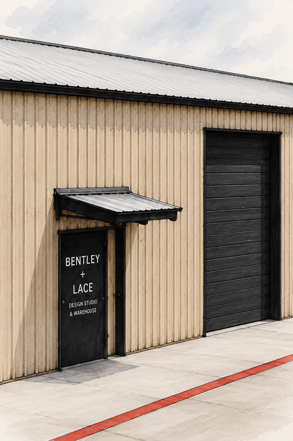 Bentley and Lace warehouse photography studio available to book in North Texas