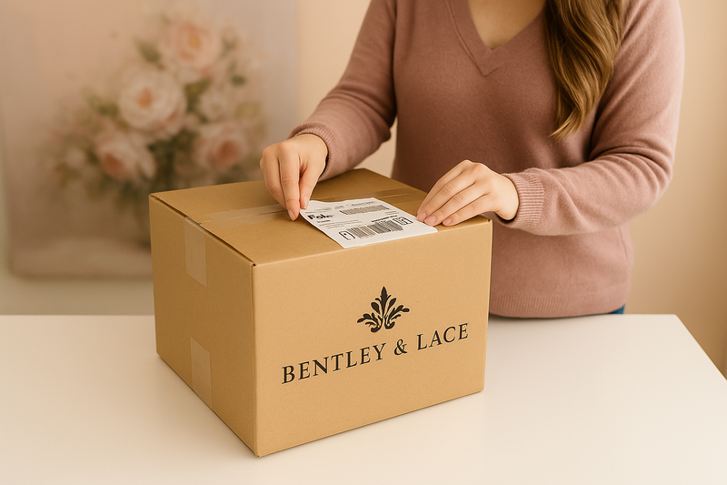 Step 5: Secure the Return Label