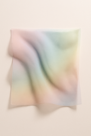 Shades of rainbow fabric swatch