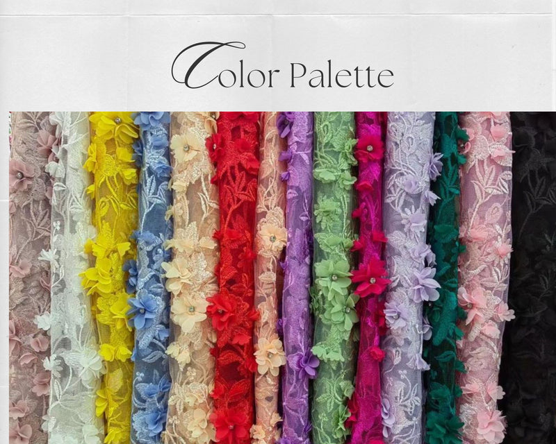 Custom Detachable fabric+tulle skirts (Child -Adult Sizes) -  Custom color / fabric options available