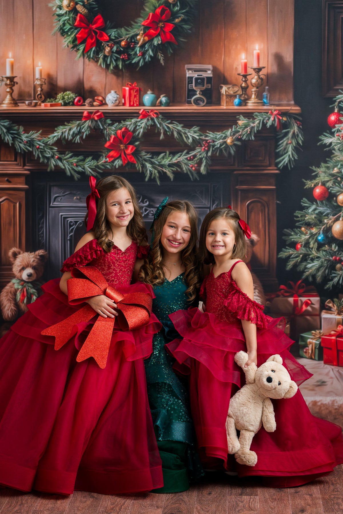 Margaux Floor-Length Couture Gown | Fits 9Y–Petite 10Y