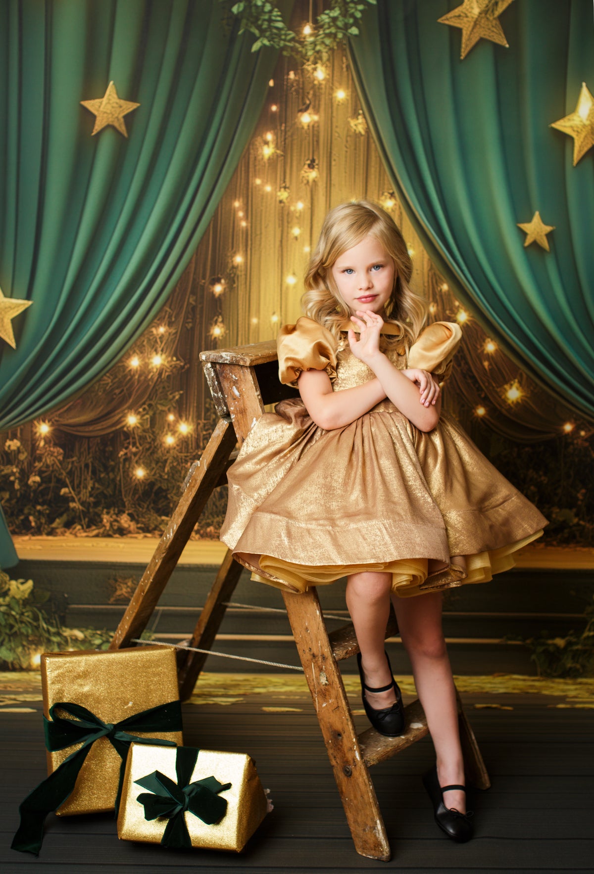 Golden Belle- Apron Dress + Detachable Bodice -Pick color and fabric option. Editorial Dress, Couture Gown, Special Occasion Dress