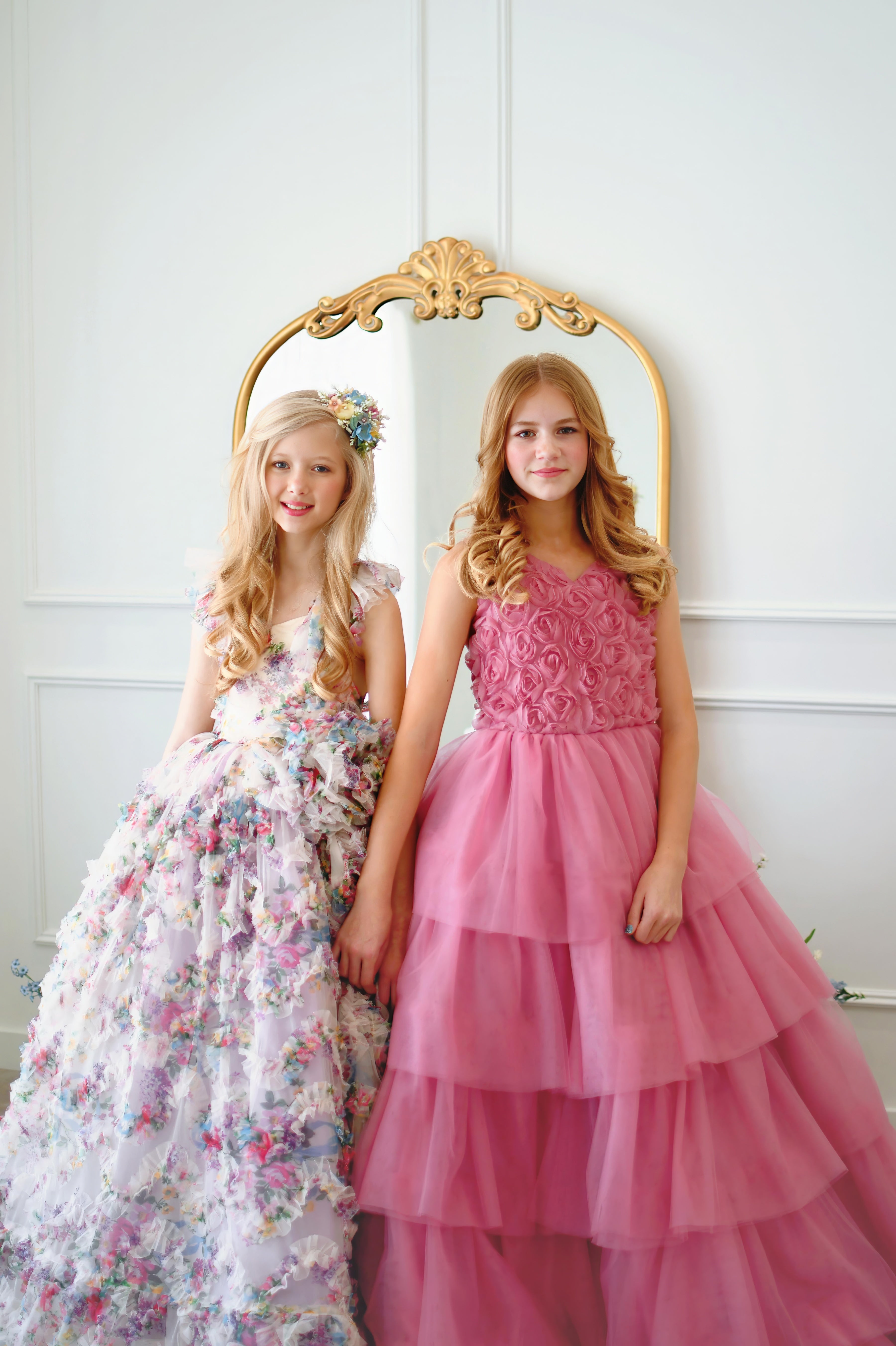 teen dream photography session gowns
