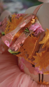 EUC "Wisteria" petal Length Dress ( 4 Year - 6 Year)