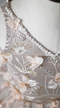 "Frankie" Flower Girl Dress,  Special Occasion Dress