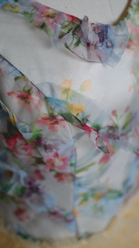 New "Meadow Bloom" Couture Floor length gown (11 Year - Petite 16 Year)