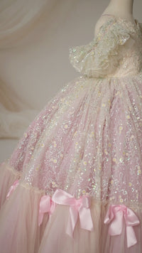 Custom "Harmony" Daisy Floor Length Gown  – custom color options - GORGEOUS SPECIAL OCCASION OR PHOTO SHOOT DRESS