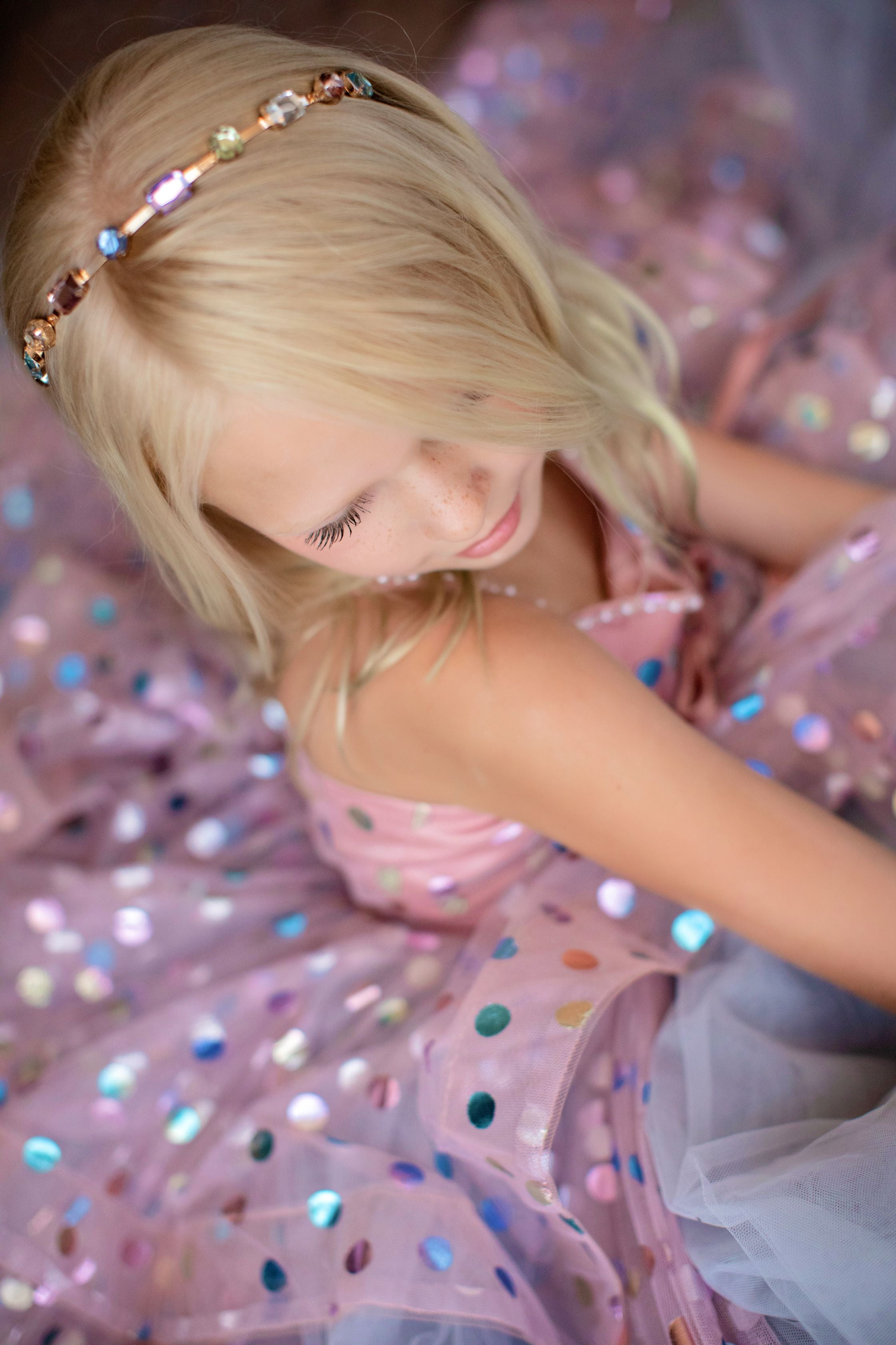 Confetti — Floor-Length Cascade Gown Choose Your Color | Editorial Dress | Couture Gown | Special Occasion Dress