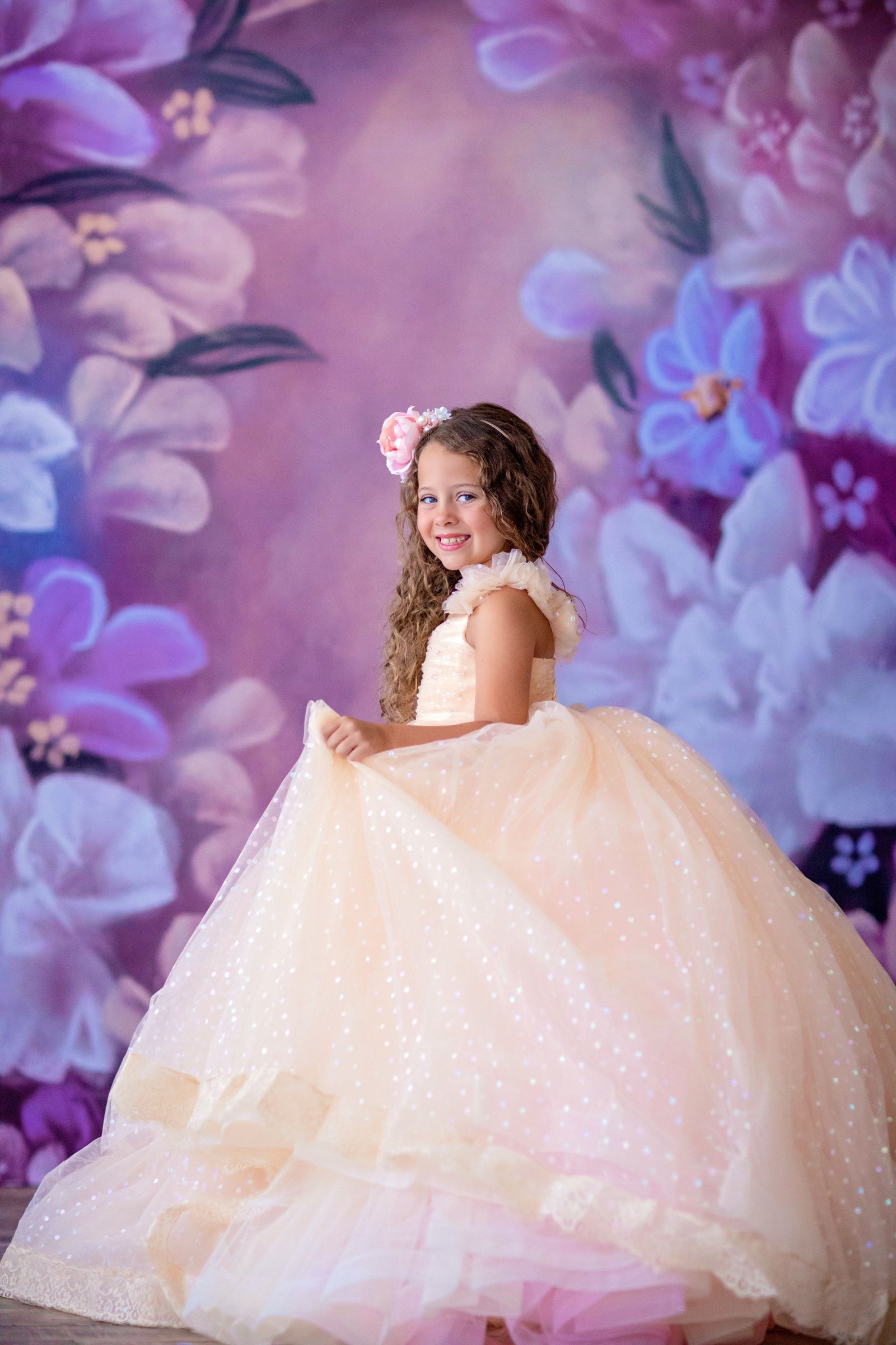 Confetti- select your color-  Floor Length Gown  Editorial Dress, Couture Gown, Special Occasion Dress