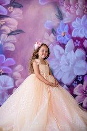 Confetti- select your color-  Floor Length Gown  Editorial Dress, Couture Gown, Special Occasion Dress