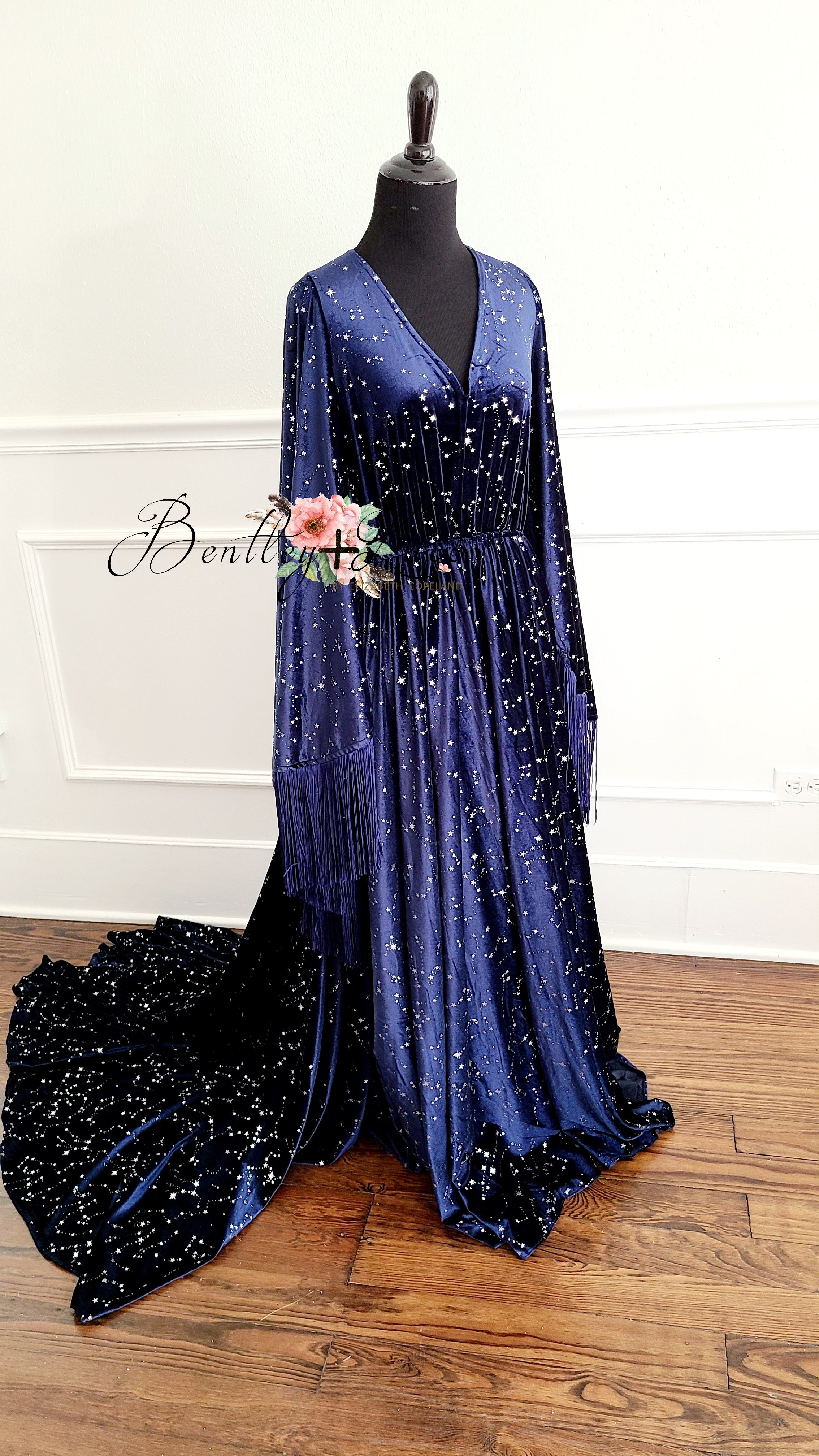 Nova-in Blue- Beautiful boho inspired gown - Teen -  Adult