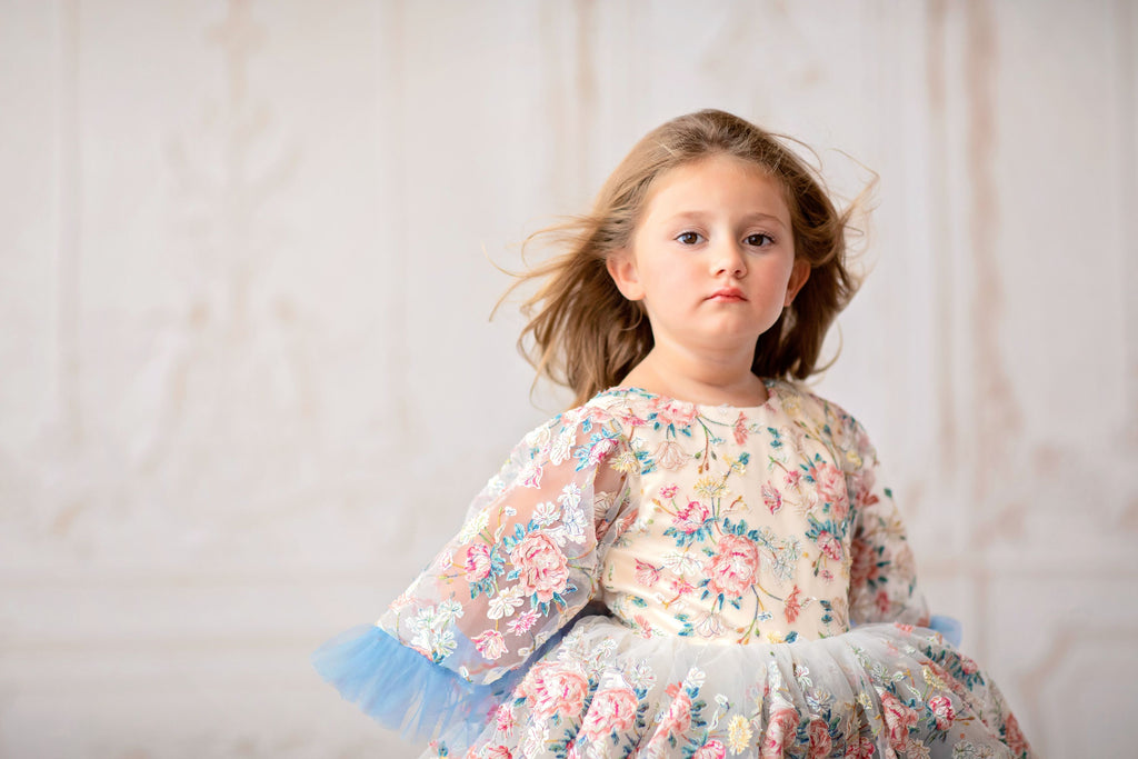 "Maisie" -  Petal Length Dress  - ( 3 Year - Petite 5 Year)