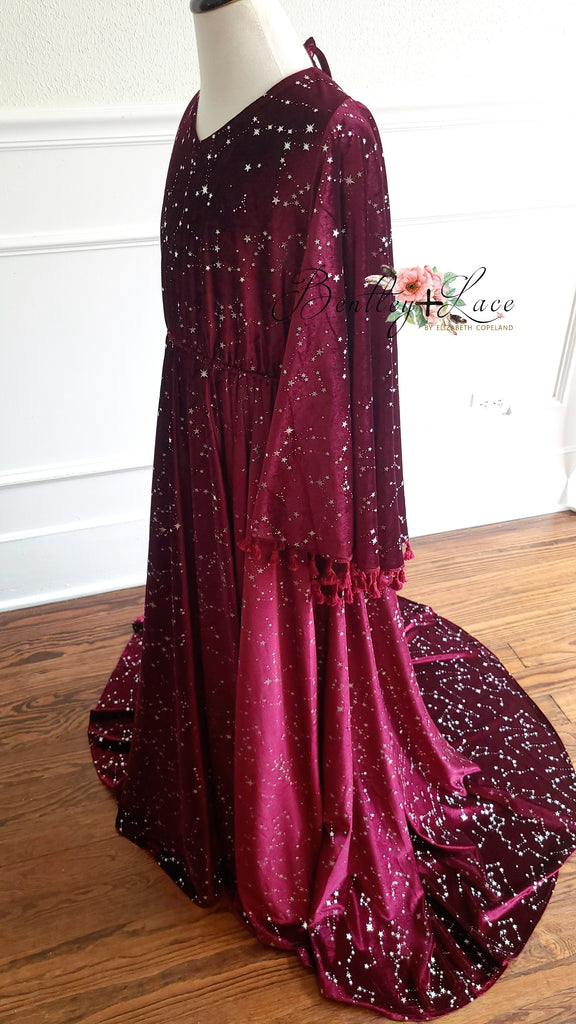 Nova-Beautiful boho inspired gown - 6 year - petite 9 year