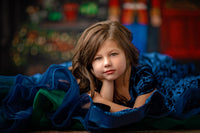 Retired rental EUC Couture gown rental: "Jules" - High Low Length Dress ( 6 Year - Petite 11 Year)