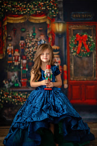Retired rental EUC Couture gown rental: "Jules" - High Low Length Dress ( 6 Year - Petite 11 Year)