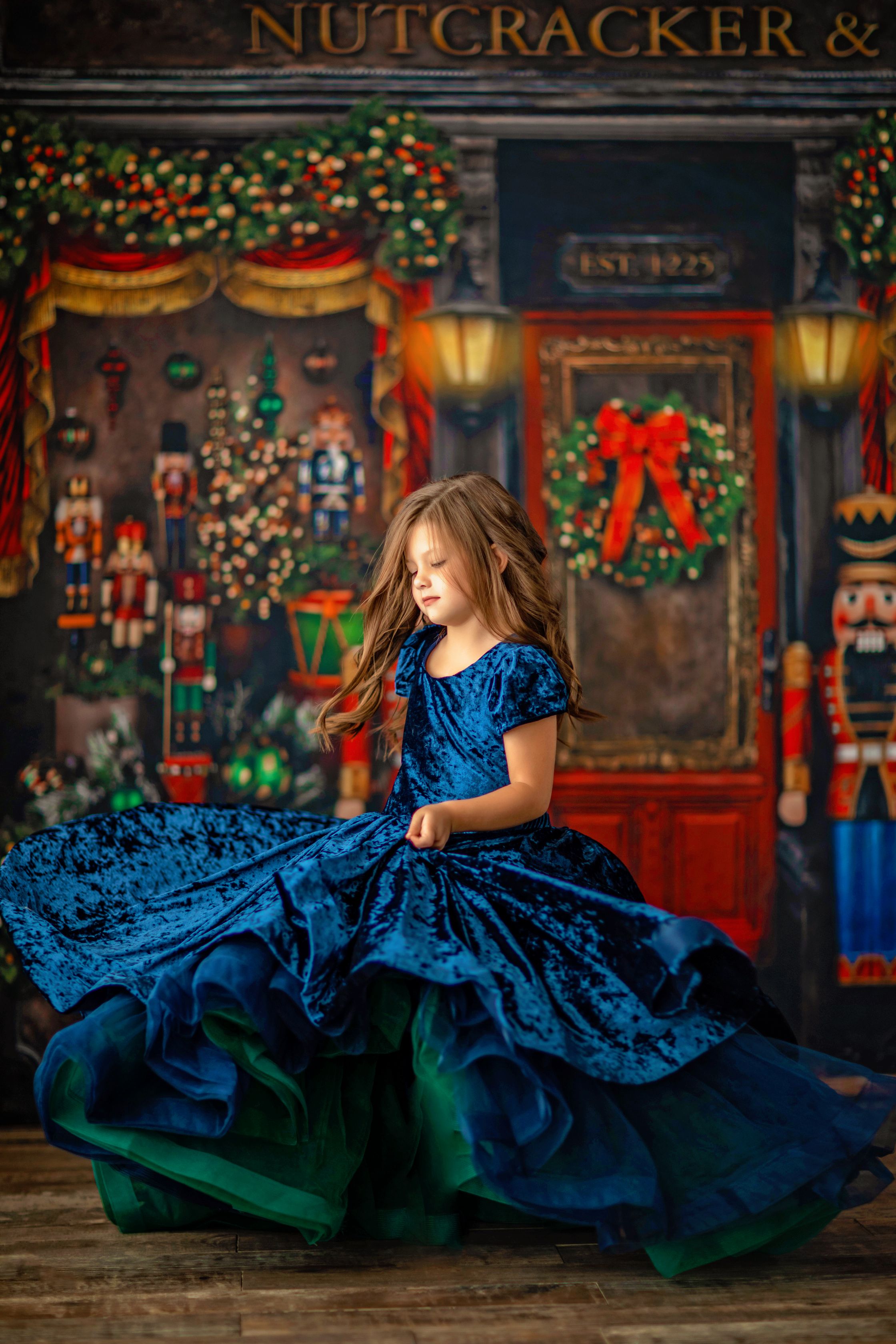 Couture gown rental: "Jules" - High Low Length Dress ( 6 Year - Petite 11 Year)