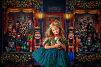 "Evergreen" Vintage Petal Length Dress  Editorial Dress, Couture Gown, Special Occasion Dress