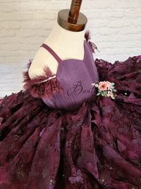Euc retired rental "Butterfly Kisses" -  Petal Short Length Dress  ( 4 Year - Petite 6 Year)