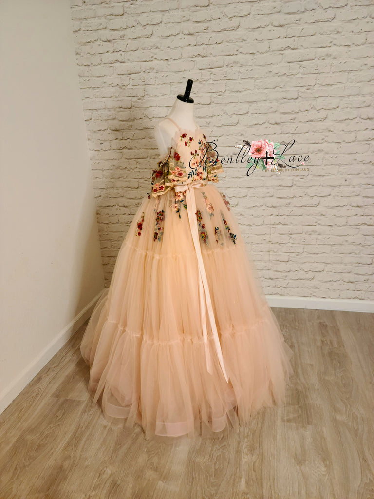 "Frenchie" -  Floor Length ( 9 Year - Petite 11 Year)