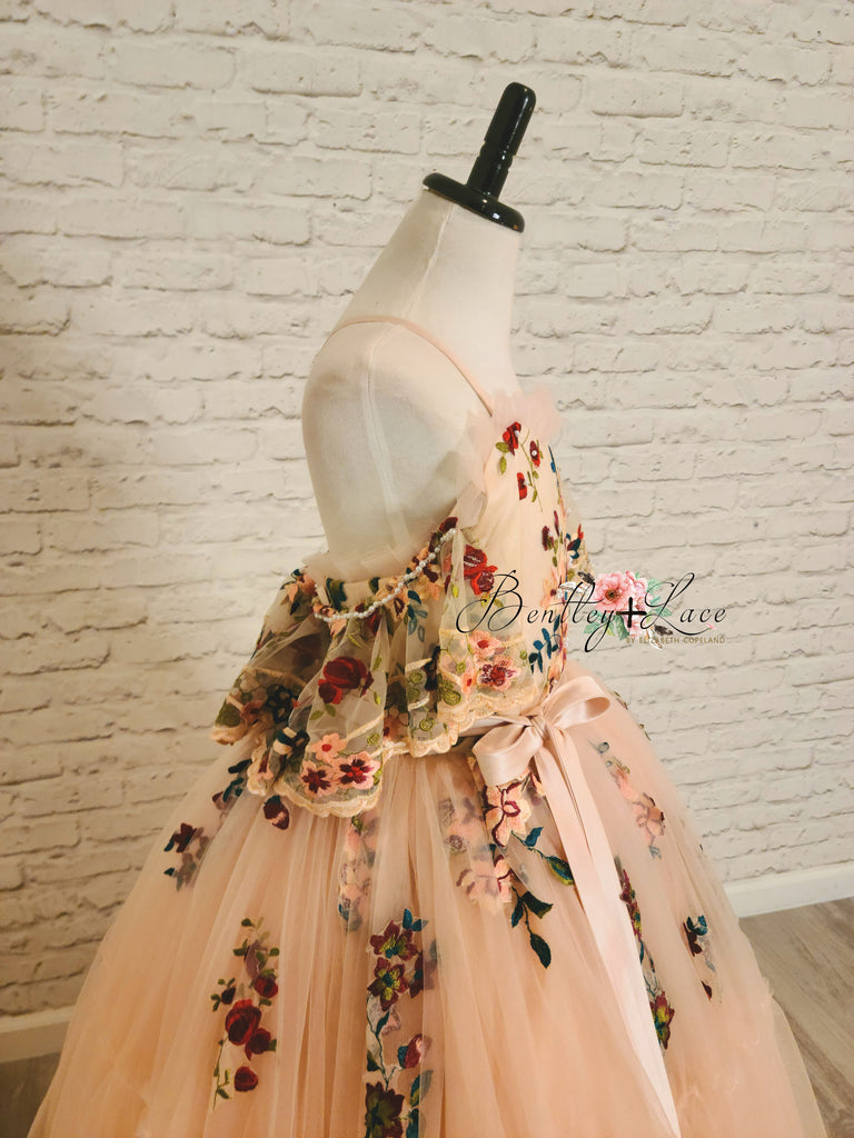 "Frenchie" -  Floor Length ( 9 Year - Petite 11 Year)