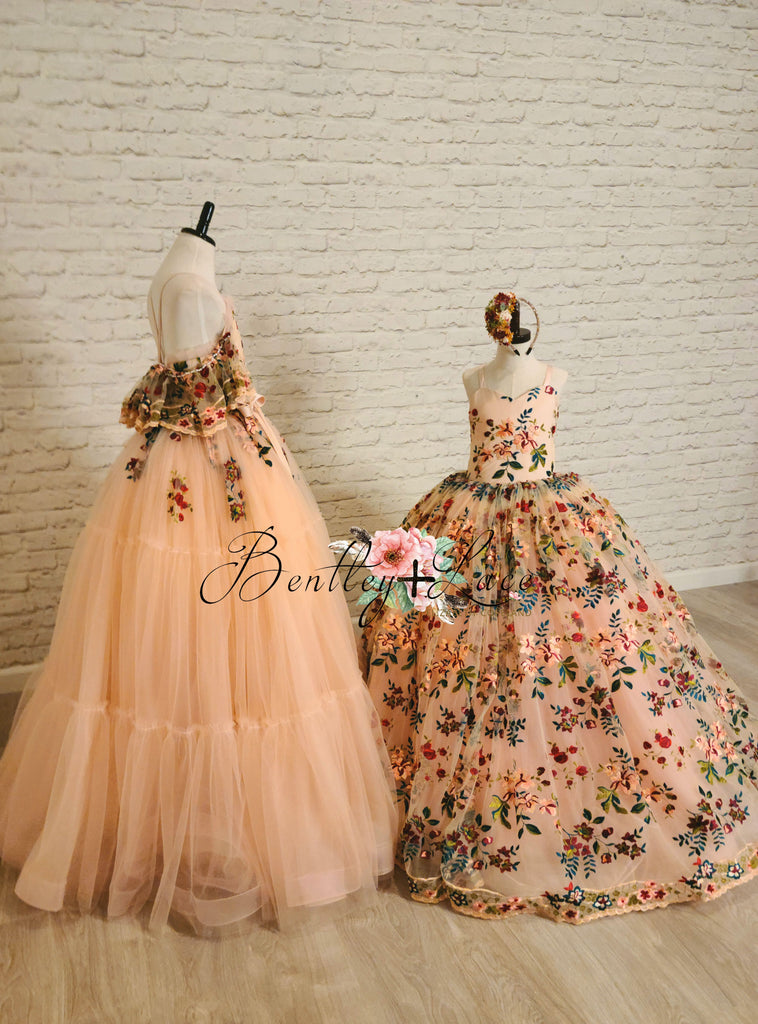 "Frenchie" -  Floor Length ( 9 Year - Petite 11 Year)