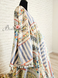 NEW Patriotic "Patchwork Dreaming" - Beautiful boho inspired gown - (TEEN-ADULT) Maternity Friendly.
