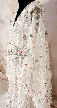 NEW Butterfly Cascades (2)  Bohemian Inspired gown - bust Approx 39 (Teen/Adult) Maternity/ Non Maternity.