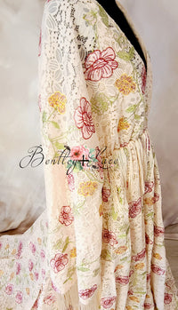 NEW Viv Bohemian Inspired gown (Teen/Adult) Maternity/ Non Maternity.