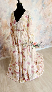 NEW Viv Bohemian Inspired gown (Teen/Adult) Maternity/ Non Maternity.