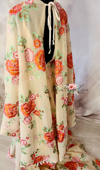 NEW Free Spirit in Sand Bohemian Inspired gown (Teen/Adult) Maternity/ Non Maternity.