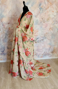 NEW Free Spirit in Sand Bohemian Inspired gown (Teen/Adult) Maternity/ Non Maternity.