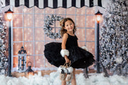 "Asher dress's fully lined skirt ensuring comfort against the skin"​

