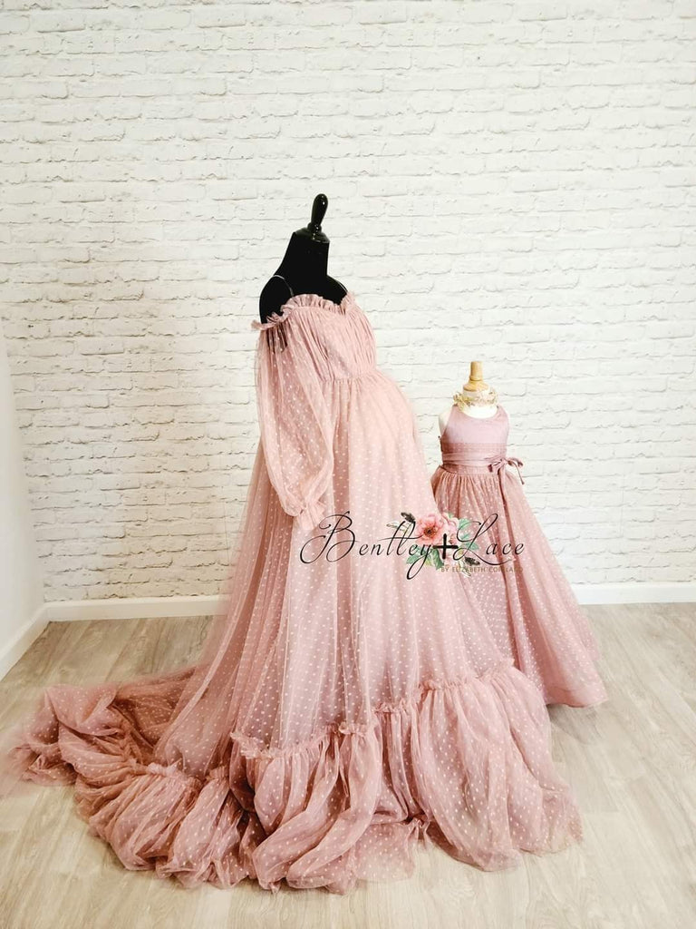 SWISS DOT PRE ORDER - MOMMY DRESS