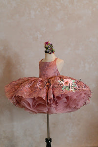 retired rental euc "Liliana" -  Dress Petal Short Length Dress ( 4 Year - Petite 5 Year)