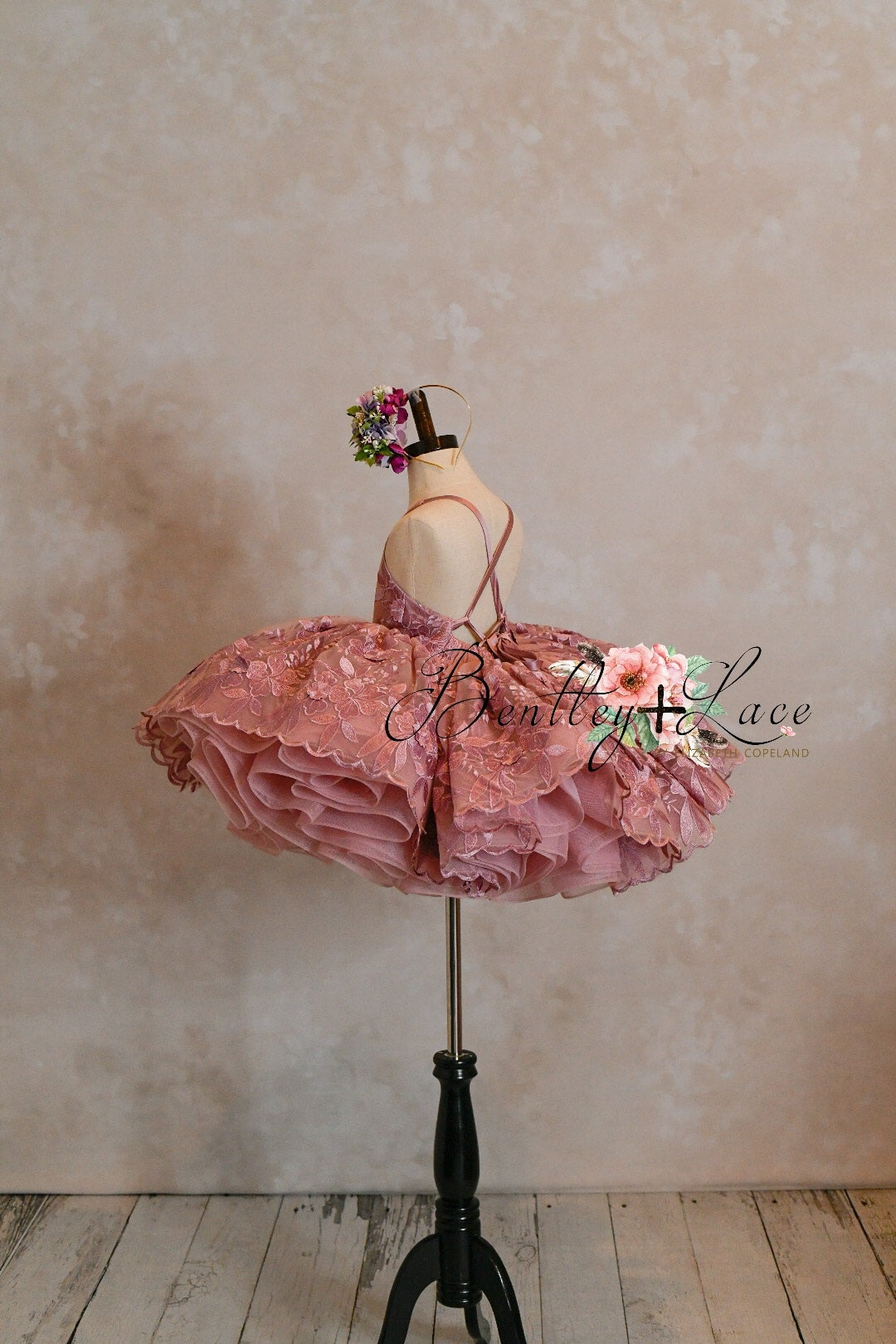 "Liliana" -  Dress Petal Short Length Dress ( 4 Year - Petite 5 Year)