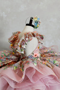 Retired rental guc "Lola" -  Petal Short Length Dress ( 6 Year - Petite 7 Year)