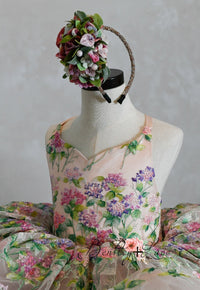 RETIRED RENTAL EUC "Delilah" -  dress+detachable sleeves-Petal Length Dress ( 4 Year - Petite 5 Year)