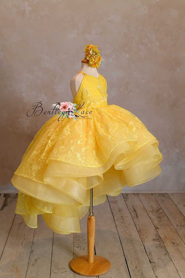 High low outlet hoop skirt