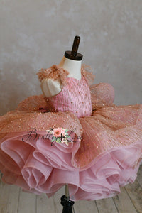 Retired rental euc "Stassi" Petal Short Length Dress ( 4 Year - Petite 5 Year)