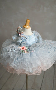 Elsa Petal Dress | Choose Your Color & Fabric | Editorial Couture Gown for Special Occasions