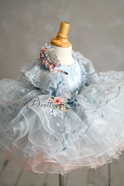 Elsa Petal Dress | Choose Your Color & Fabric | Editorial Couture Gown for Special Occasions