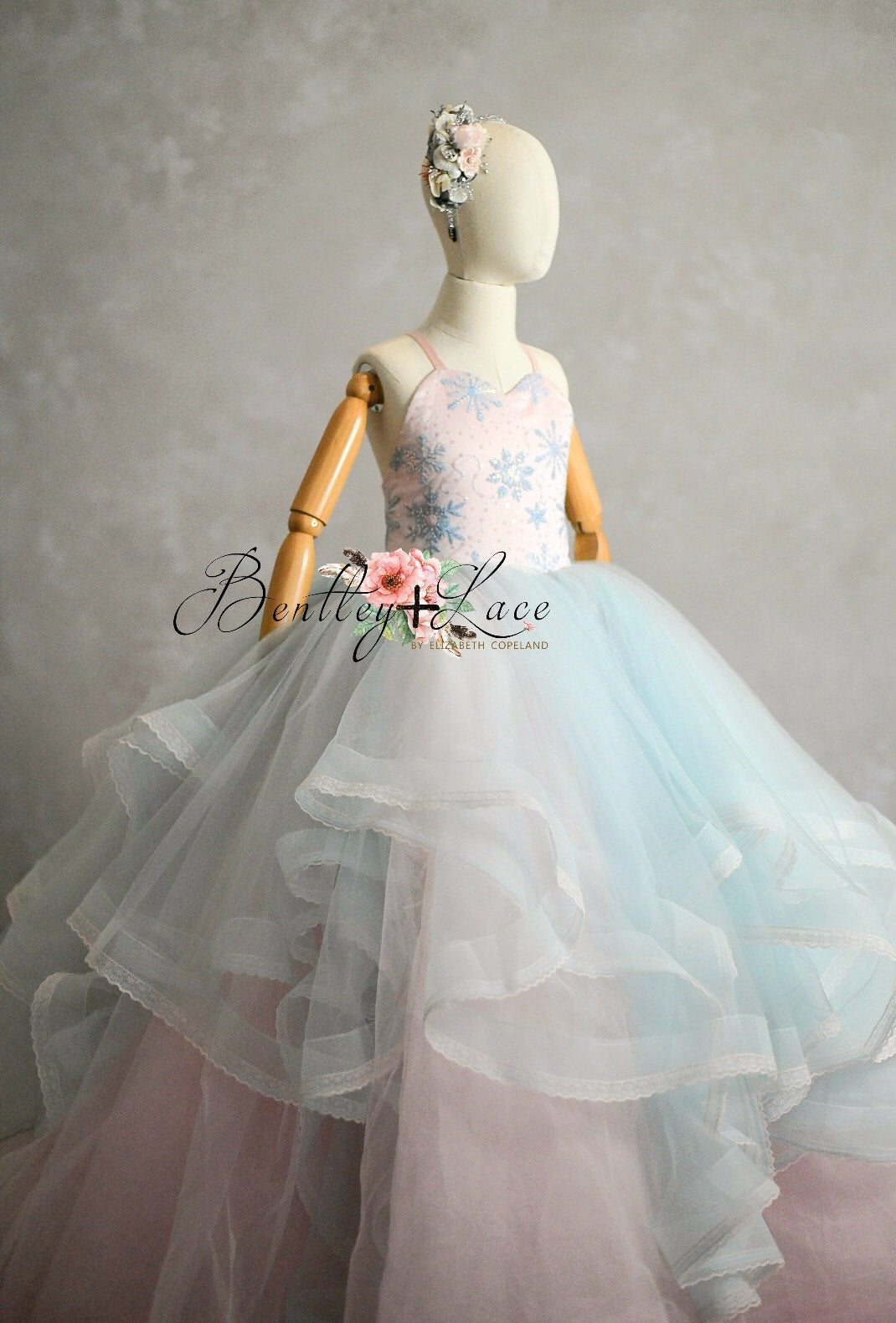 Elsa Petal Dress | Choose Your Color & Fabric | Editorial Couture Gown for Special Occasions