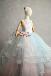 Elsa Petal Dress | Choose Your Color & Fabric | Editorial Couture Gown for Special Occasions