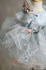 Elsa Petal Dress | Choose Your Color & Fabric | Editorial Couture Gown for Special Occasions