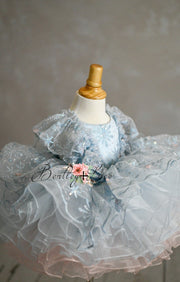 Elsa Petal Dress | Choose Your Color & Fabric | Editorial Couture Gown for Special Occasions