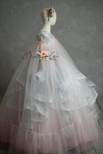Elsa Petal Dress | Choose Your Color & Fabric | Editorial Couture Gown for Special Occasions