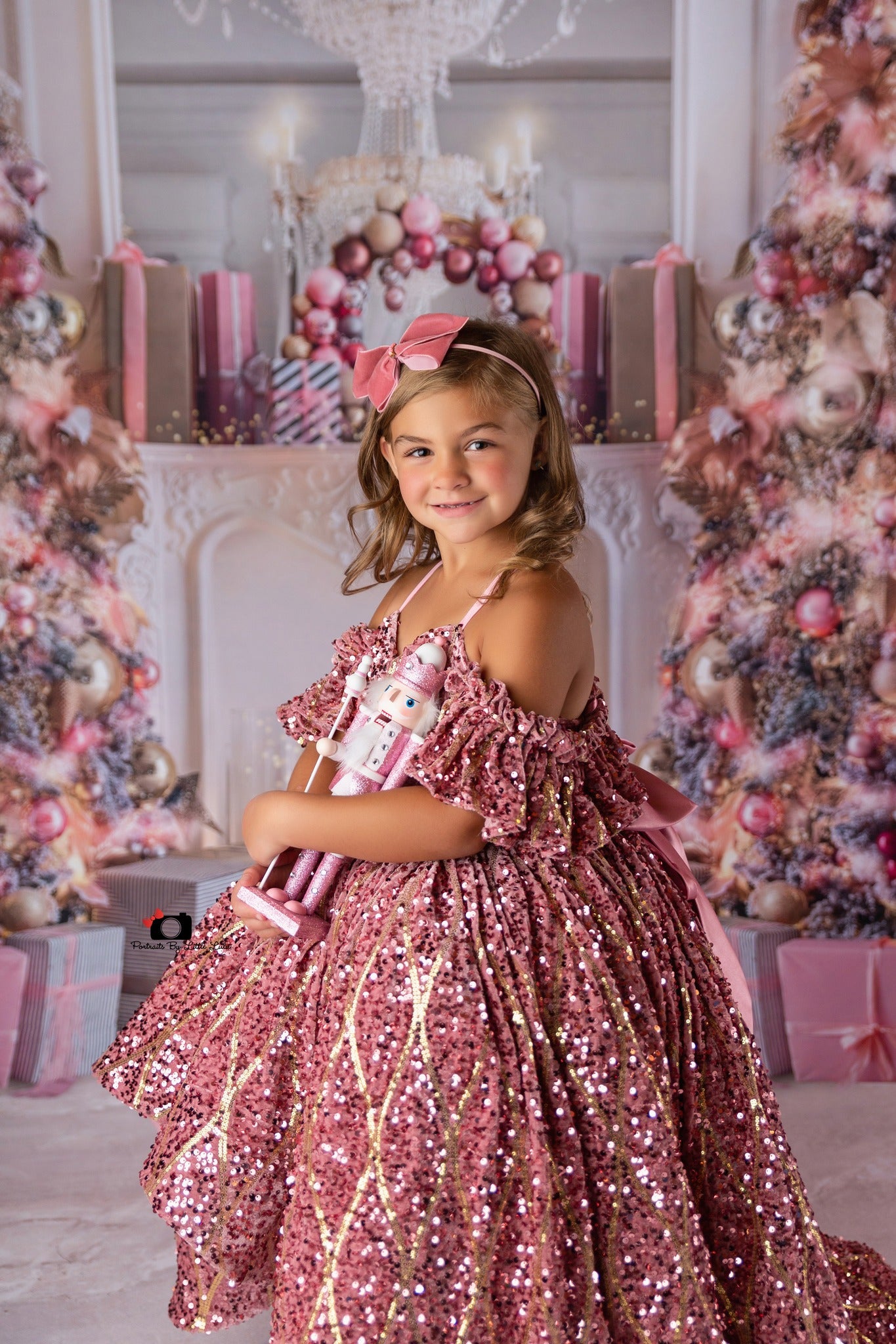 "Nutcracker" - Pink High low Dress  ( 6 Year - Petite 7 Year)