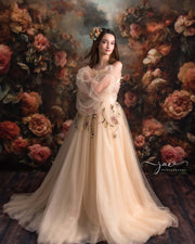 Bishop Tulle Sleeves  - Custom color