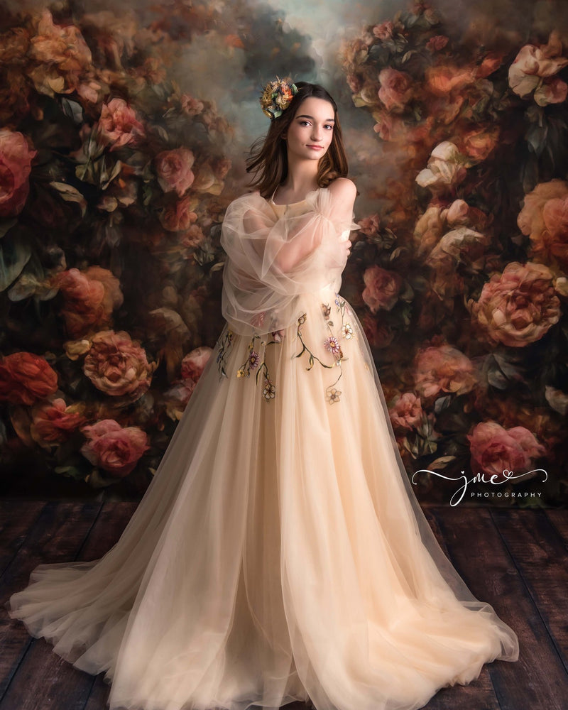 Bishop Tulle Sleeves  - Custom color